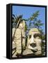 Maphuce Statue, Plaza De Armas, Santiago, Chile, South America-Michael DeFreitas-Framed Stretched Canvas