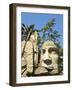 Maphuce Statue, Plaza De Armas, Santiago, Chile, South America-Michael DeFreitas-Framed Photographic Print