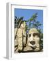 Maphuce Statue, Plaza De Armas, Santiago, Chile, South America-Michael DeFreitas-Framed Photographic Print