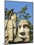 Maphuce Statue, Plaza De Armas, Santiago, Chile, South America-Michael DeFreitas-Mounted Photographic Print