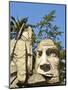 Maphuce Statue, Plaza De Armas, Santiago, Chile, South America-Michael DeFreitas-Mounted Photographic Print