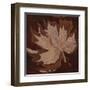 Maple Leaf 2-Rabi Khan-Framed Art Print