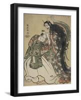 Maple Leaf Viewing (Momiji Gari), 1794-Toshusai Sharaku-Framed Giclee Print