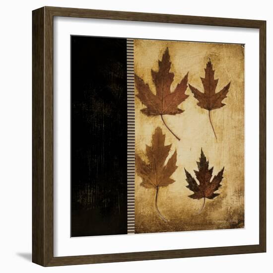 Maple Leaves 4-Kimberly Poloson-Framed Art Print