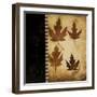 Maple Leaves 4-Kimberly Poloson-Framed Art Print