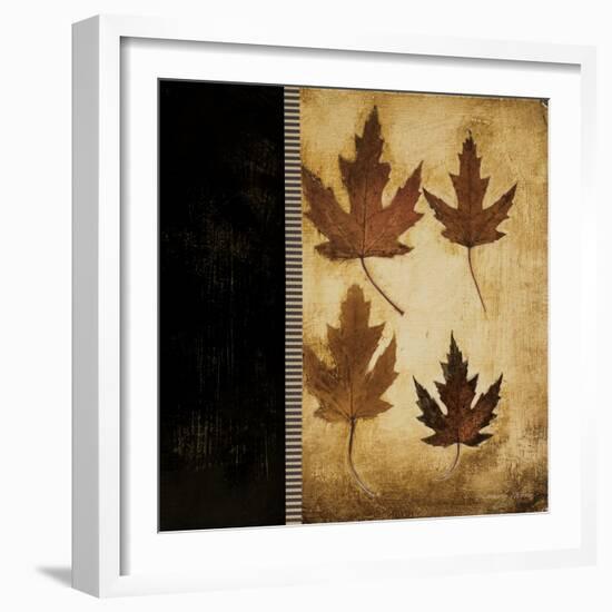 Maple Leaves 4-Kimberly Poloson-Framed Art Print