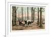 Maple Sugar Camp, Vermont-null-Framed Premium Giclee Print