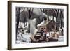 Maple Sugaring-Currier & Ives-Framed Giclee Print