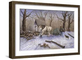 Maple Syrup Time-Kevin Dodds-Framed Giclee Print