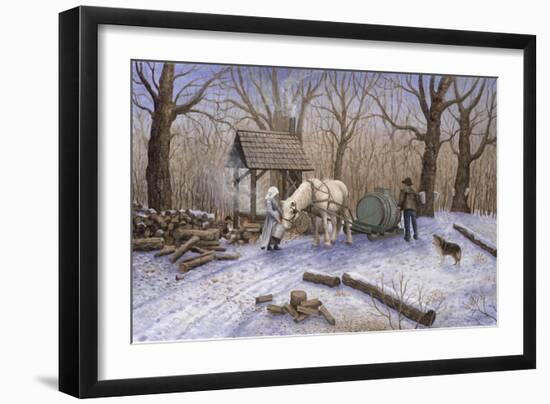 Maple Syrup Time-Kevin Dodds-Framed Giclee Print