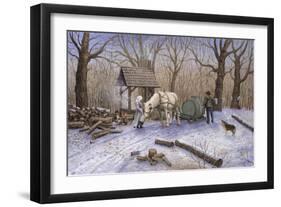 Maple Syrup Time-Kevin Dodds-Framed Giclee Print