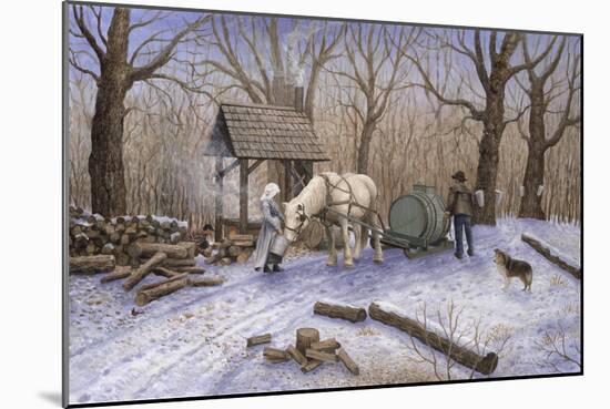 Maple Syrup Time-Kevin Dodds-Mounted Giclee Print