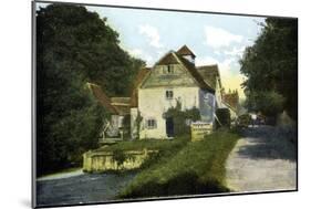 Mapledurham Mill, Oxfordshire, 20th Century-null-Mounted Giclee Print