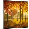 Maples at Dusk II-Graham Reynolds-Mounted Art Print