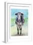 Mapleview Cow-Beverly Dyer-Framed Art Print