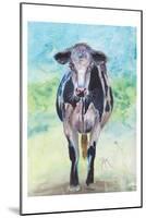 Mapleview Cow-Beverly Dyer-Mounted Art Print