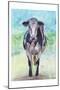 Mapleview Cow-Beverly Dyer-Mounted Art Print