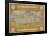 Mappa Del Mondo - Antique Style World Map Poster-null-Framed Poster