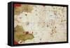 Mappa Mundi, 1502-Juan de la Cosa-Framed Stretched Canvas