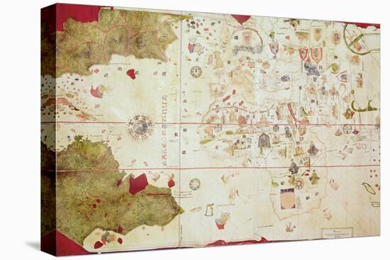 Mappa Mundi, 1502-Juan de la Cosa-Stretched Canvas