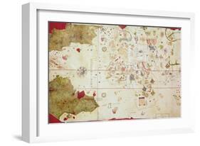 Mappa Mundi, 1502-Juan de la Cosa-Framed Giclee Print