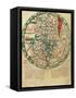 Mappamundi, after Isidore of Seville, C.1130-1135-null-Framed Stretched Canvas