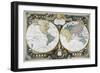 Mappe Monde-Rigobert Bonne-Framed Giclee Print