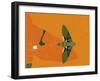 Mapped Out Flight-Belen Mena-Framed Giclee Print