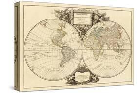 Mappemonde, c.1752-Robert De Vaugondy-Stretched Canvas