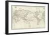 Mappemonde, c.1797-Jean-francois De Galaup La Perouse-Framed Art Print