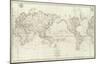 Mappemonde, c.1797-Jean-francois De Galaup La Perouse-Mounted Art Print