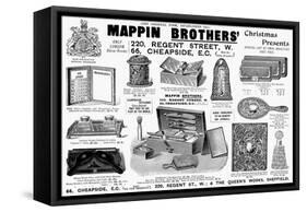 Mappin Brothers Ad, 1895-null-Framed Stretched Canvas