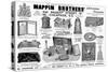 Mappin Brothers Ad, 1895-null-Stretched Canvas