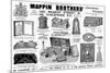 Mappin Brothers Ad, 1895-null-Mounted Giclee Print