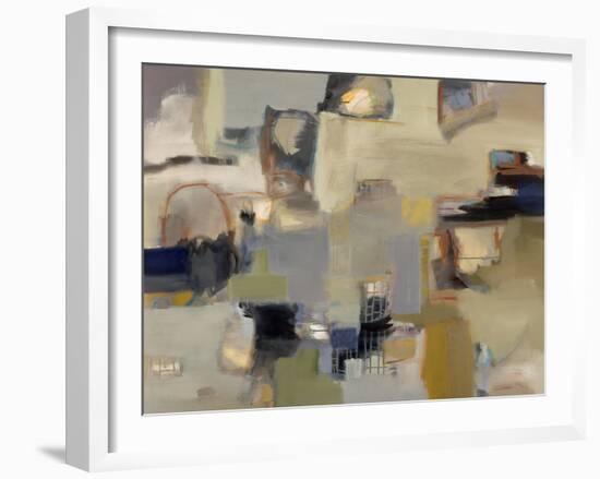 Mapping the Passage-Nancy Ortenstone-Framed Art Print