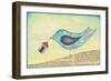 Mapping the Way Home II-Courtney Prahl-Framed Premium Giclee Print