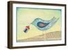 Mapping the Way Home II-Courtney Prahl-Framed Art Print