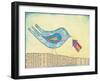 Mapping the Way Home III-Courtney Prahl-Framed Art Print