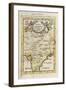 Maps, Asia, India 1719-null-Framed Art Print