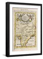 Maps, Asia, India 1719-null-Framed Art Print
