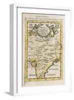 Maps, Asia, India 1719-null-Framed Art Print