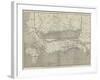 Maps of Africa, Upper Guinea, and the Gold Coast, Showing the Site of the Ashantee War-John Dower-Framed Giclee Print