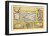 Maps of Italian Islands-Abraham Ortelius-Framed Premium Giclee Print