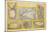 Maps of Italian Islands-Abraham Ortelius-Mounted Premium Giclee Print