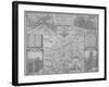 Maps of London, 1610-John Norden-Framed Giclee Print