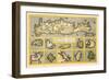 Maps of Mediterranean Islands-Abraham Ortelius-Framed Art Print