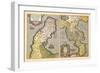 Maps of Peninsulas-Abraham Ortelius-Framed Art Print