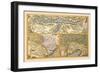 Maps of Rome-Abraham Ortelius-Framed Art Print