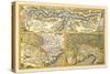 Maps of Rome-Abraham Ortelius-Stretched Canvas