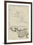 Maps of the Discoveries Made During the Arctic Expedition-null-Framed Giclee Print